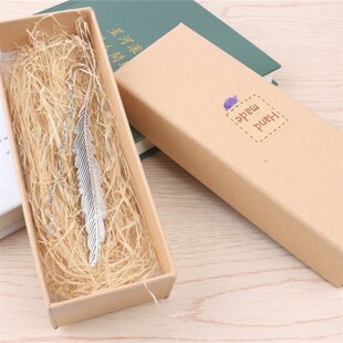 feather Chinese metal Teachers Day Birthday wind bookmark