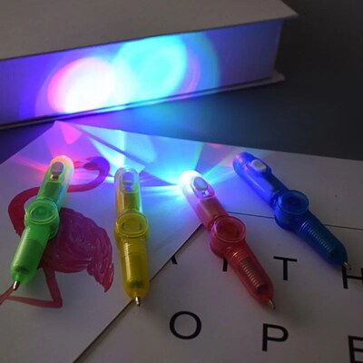 Luminous Rotary Pen Fingertip Gyro Creative Rotating Spinner