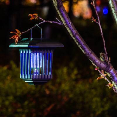Solar Mosquito Killer Lamps Garden Lawn Light Outdoor Solar
