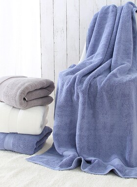 80*160cm纯棉加厚浴巾800g Bath Towel Cotton Large Beach Towel