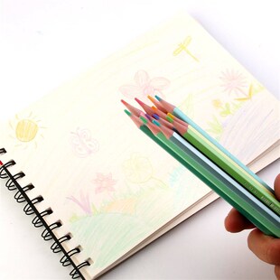 MOTARRO 12Pcs Macaron Color Pencils Wooden Pencil Childrens