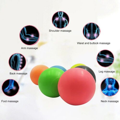 Lacrosse Ball Fitness Relieve Gym Trigger Point Massage Ball