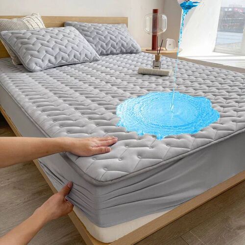 3pcs Waterproof Bedding Set 1pc Maress ver 2pcs Pillowcase S