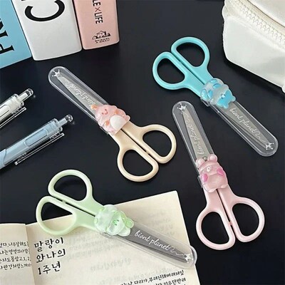 1 Pc Cute Mini Scissors Stationery for Student Lovely Cartoo