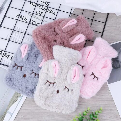 Winter Hot Water Bottle for Bed Warm Belly Treasure Cartoon