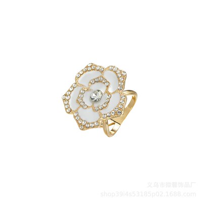 Light Luxury Diamond Edge Floral Elegant Sreamer Diamond Inl