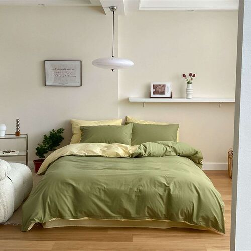Home textile bedding cotton bed sheet quilt cover pillowcase