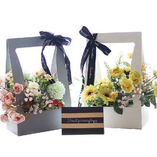 High Quality Portable Flower Box Florist Packaging Box