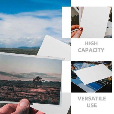100 Sheets 6x4 Photo Paper Glossy Compatible 180gsm Color