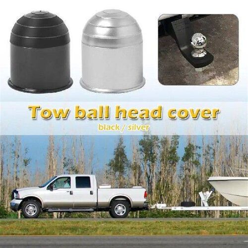 Auto Vehicle Tow Bar Ball Cap Cover Plastic Ellipse Prevent