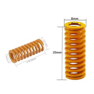 Free Shipping 4/8Pcs 3D Printer Parts Leveling Spring Access