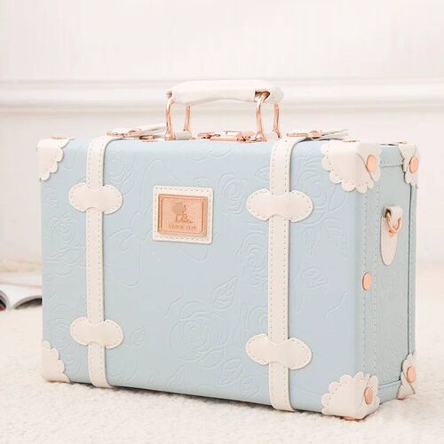 2023 new suitcase female small lightweight password box trol