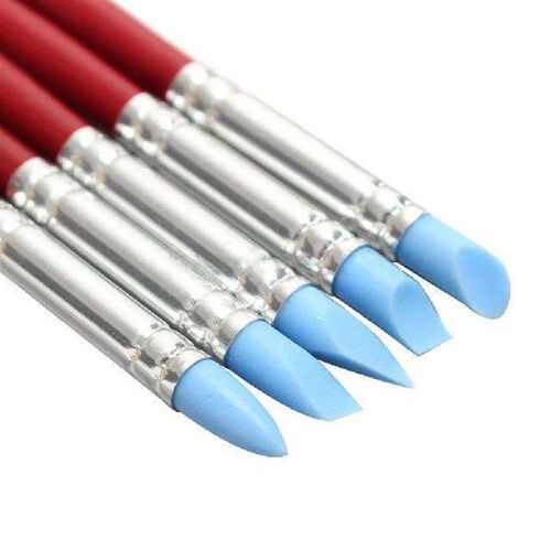 5x Silicone Rubber Clay Shaper Sculpting Fimo Polymer