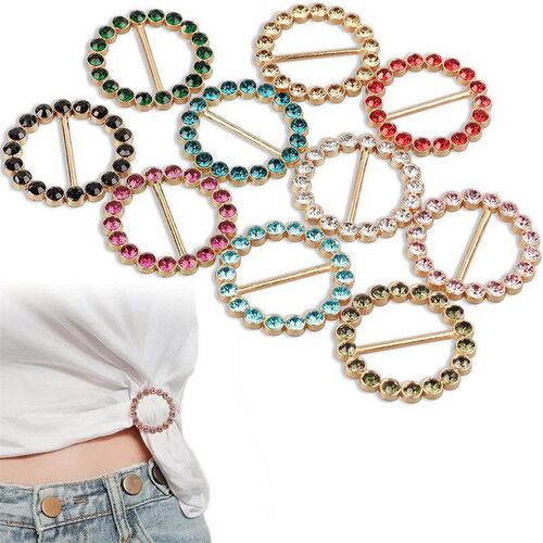 Diamond Studded Daily Corner Button for Europe America HighE