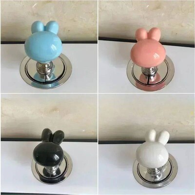 Heart Shape Toilet Presser Love Toilet Press Button Bathroom