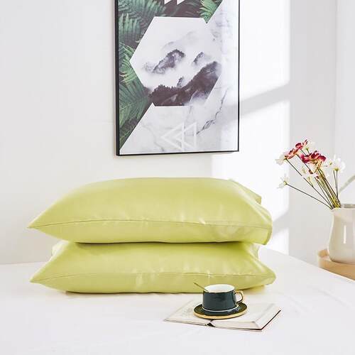 Imitation silk satin Pillowcase Silky Soft Pillow Case cover