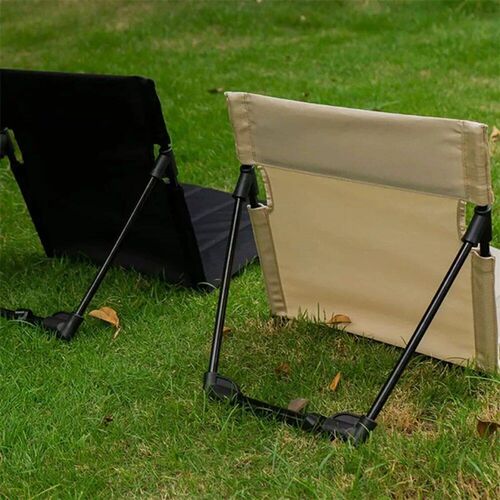 1pc Foldable Camping Chair Outdoor Garden Park Single Lazy C