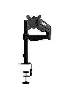 Adjustable, suspended, inverted display mechanical arm
