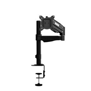 Adjustable, suspended, inverted display mechanical arm
