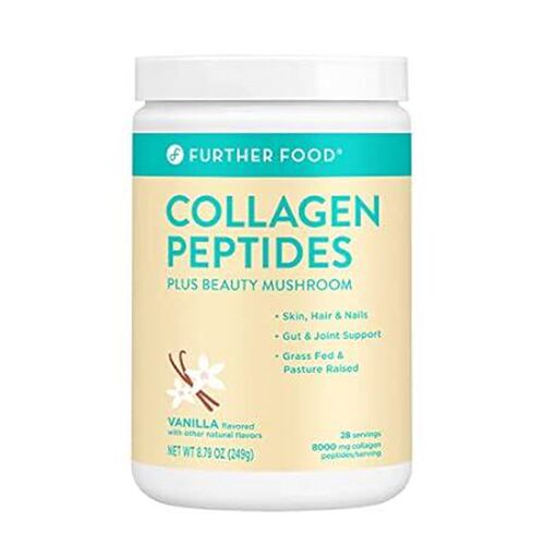 Further Food Collagen Peptides Powder Vanilla Flavored Ke