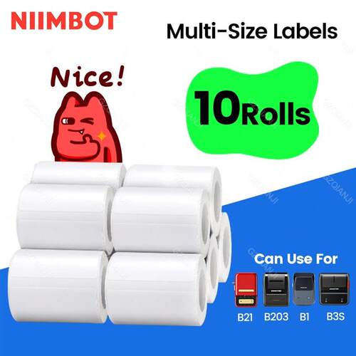NiiMbot B1 B21 Label Printer Supermarket Waterproof Anti-Oil