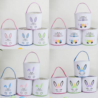 2026 Easter Basket Egg Decorations Stuffy Rabbit Tail Rabbit