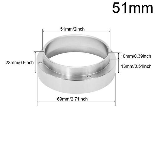 51/53/54/58mm Espresso Coffee Dosing Ring - Portafilters Cof