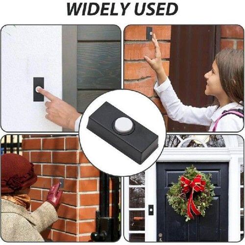 Doorbell Button Wire Doorbell Push Wall Mounted Button for
