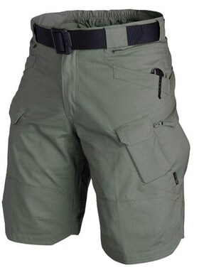 Summer Men Cargo Shorts Tactical Short Pants Waterproof Quic