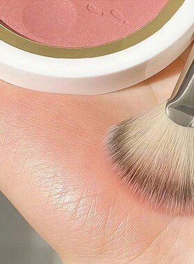 Highlighter Brush Makeup Tool Loose Powder Brush Single Blac