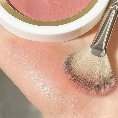 Highlighter Brush Makeup Tool Loose Powder Brush Single Blac