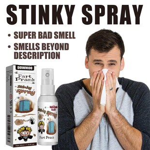 Dowmoo Stinky Spray Prank Toy - Liquid Spray for Long-lastin
