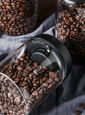 Coffee Beans Glass Airtight Container Store Beans In Style