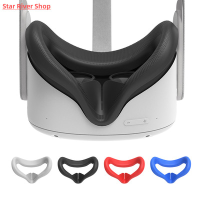 For Oculus Quest 2 Case Replacement Face Pad Silicone Eye Co