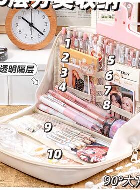 Korea Cute Pencil Cases for Girls Pencilcase Waterproof