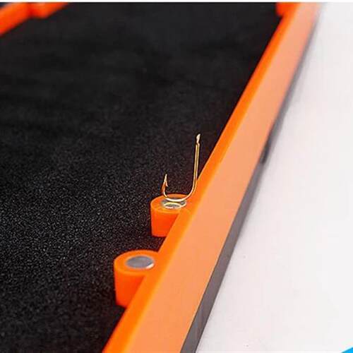 32/37/45CM Carp Fishing Tackle Box Zig Chod Stiff Hair Rig S