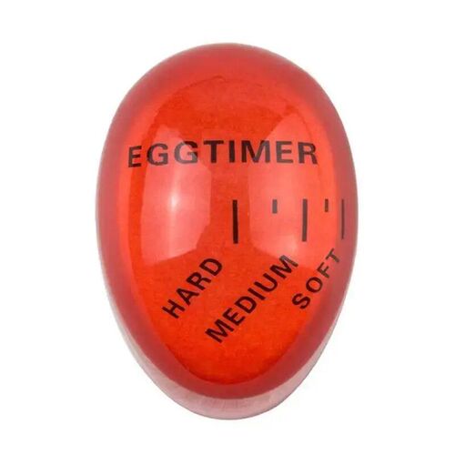 1PCS Cute Resin Boiled Egg Timer Colour Changing Visible Hal