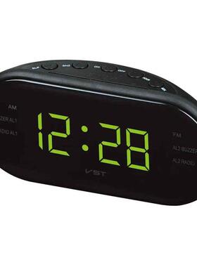 2 In 1 LED Alarm Clock Radio Digital AM/FM Radio Electronics