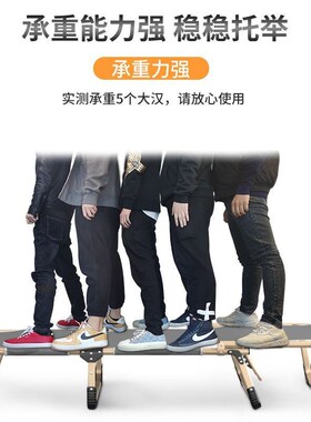 Camping Portable Lying Chair Office Single Folding Bed