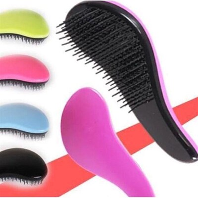 Hair Brus Comb Salon Styling Magic Detangling Handle Tangle