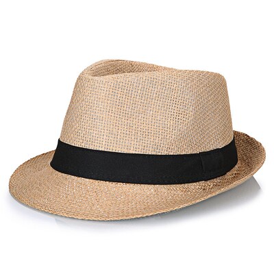 Big Bone Man Large Size Fedora Hats Male Summer Outdoors Pan