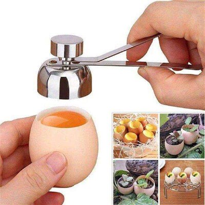 2.5CM Eggell Topper Cutter Stainless Steel Egg Cracker