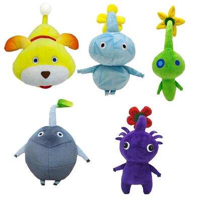 Ice Pikmins Stuffed Animals Rock Pikmins Plush Blue Pikmins