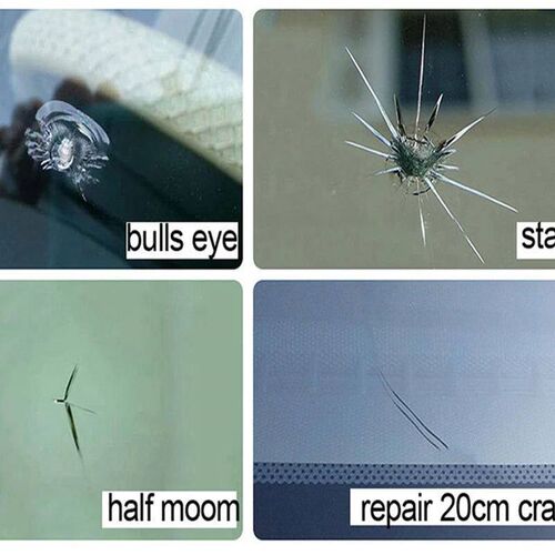 DIY Car Windshield Repair Kit Tools Auto Glass Windscreen Re