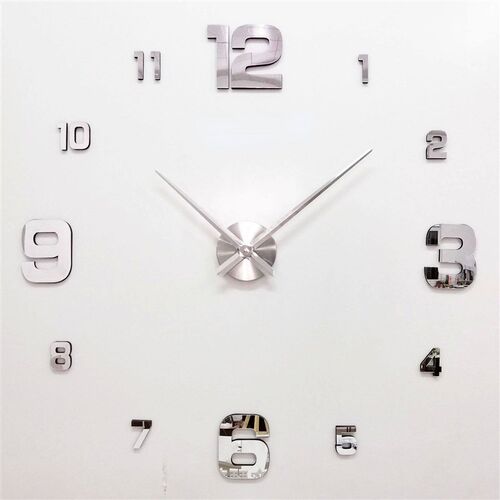 2023 Modern Design Large Wall Clock 3D DIY Quartz Clocks Fas