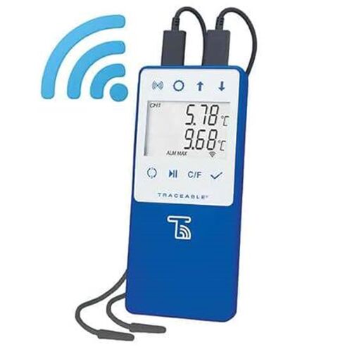 Traceable Wi-Fi Data Logging Refrigerator/Freezer Thermom