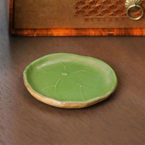 Room Bedroom Office Gift Home Table Decor Lotus Leaf Design