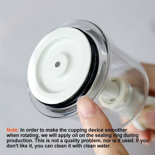 Manual Rotating Cupping Vacuum Cupping Massage Device Suctio