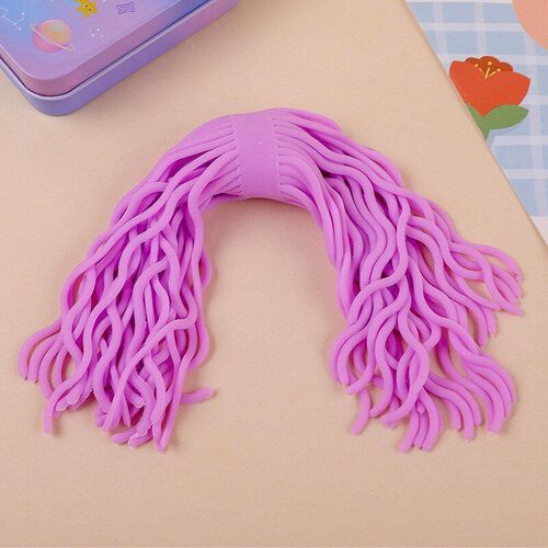 TPR Soft Rubber Pull Toy Creative Venting Toy Italian Noodle