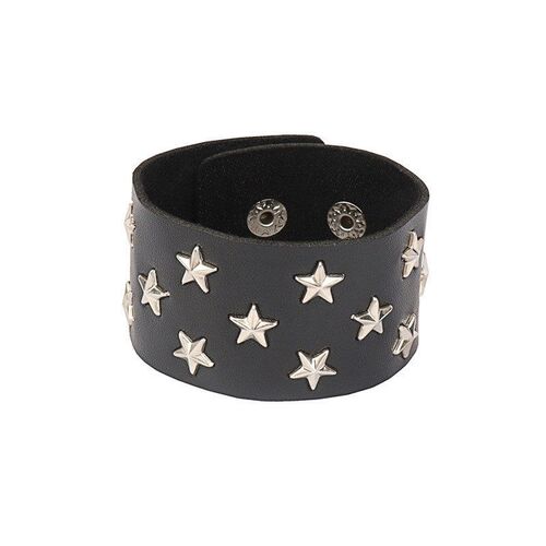 2022 Skull Star Heart Punk Gothic Rock Three Row Metal Stud